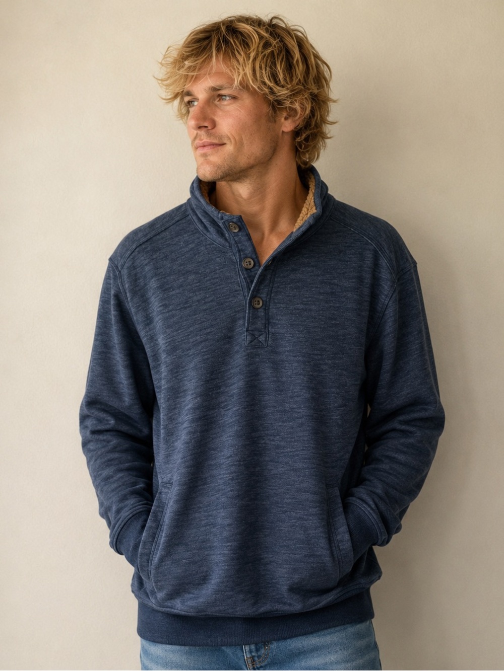 G.H. Bass & Co. Sz XL Navy Blue Sweater
